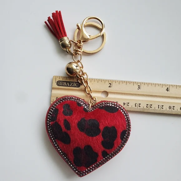 Animal Print Purse Charm and Keychain - Picture 6 of 8